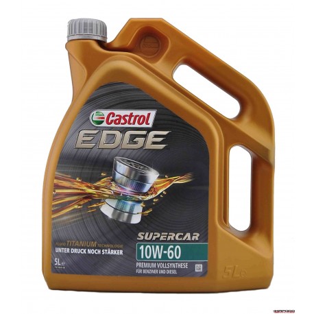 CASTROL EDGE TITANIUM FST SUPERCAR 10W60