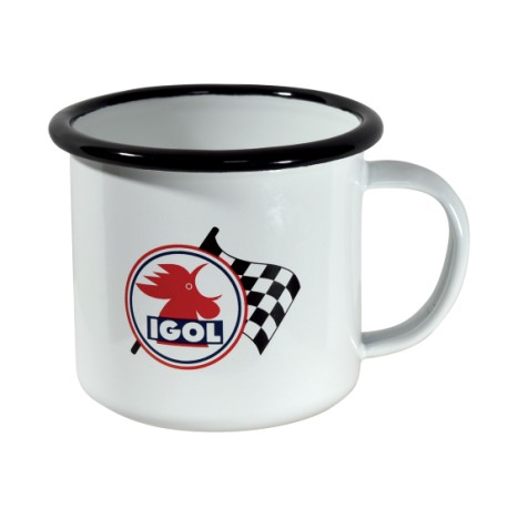 CANECA ESMALTADA COMPETIÇÃO VINTAGE IGOL